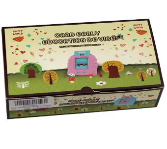 Flash Cards Alphabet Custom Flash Card Reader for Kids Compact Educational Audio Language Flash Cards for Toddlers