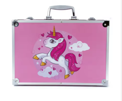 Bview Art 145 Pieces-set Double Aluminum Box Children's Brushes Painting Set Colored Pencil Watercolor Pens Crayons Art Supplies