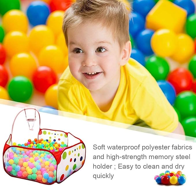 Portable Kids Playpen Children Outdoor Indoor Ball Pool Play Tent Kids Safe Foldable Playpens Game Pool of Balls for Kids Gifts