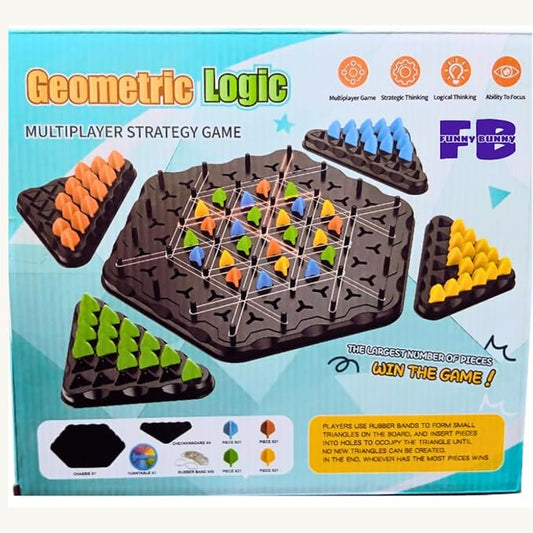 Chain Triangle Game – Family Strategy Fun for Ages 3+