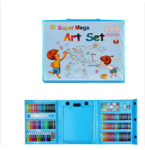 208pcs Kids Painting Coloring Arts Crafts Super Mega Set Art De 208pz Drawing Set