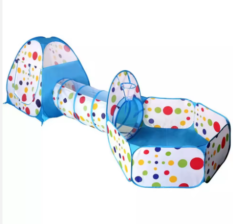 3 in 1 Play Tent Baby Toys Ball Pool for Children Kids Pool Foldable Kids Play Tent Playpen Tunnel Play House