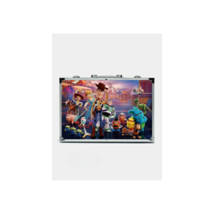 Kids Cartoon-Themed Metal Storage Case – Portable Toy & Stationery Box with Handle