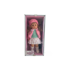 Winter Fashion Doll with Pink Coat & Hat