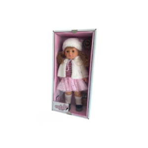 Winter Fashion Doll – Pink Skirt Outfit