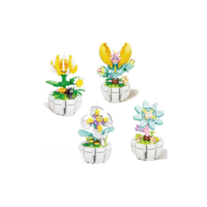 Magic Bloom Surprise Flower Building Set – Transforming Flower Toy
