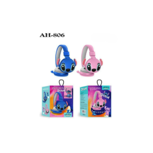 Kids Wireless Headphones – Cute Stitch-Style Design (Model AH-806)