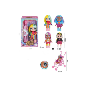 Surprise Fashion Doll with Stroller Set