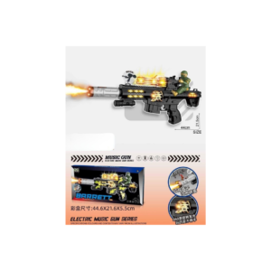 Electric Music Toy Gun with Lights & Sound (Barrett Style)
