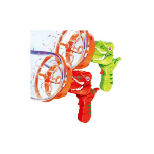 Dinosaur Bubble Gun – Multi-Hole Automatic Bubble Blaster Toy