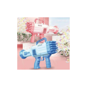 Electric Bubble Gun – Multi-Nozzle Automatic Bubble Blaster Toy