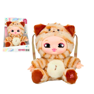 Soothing Glow Plush Doll™ – Musical Light-Up Comfort Buddy with Backpack Design