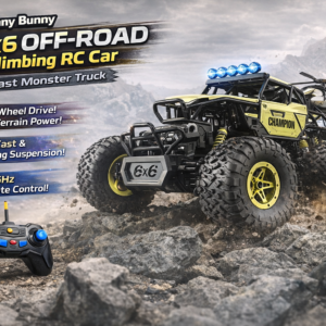 Funny Bunny 6x6 Off-Road Climbing RC Car – Die Cast Monster Truck