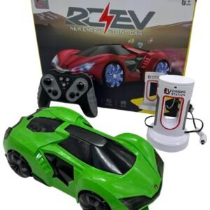 RC EV Charging Stunt Car – Remote Control Electric Car with Charging Station