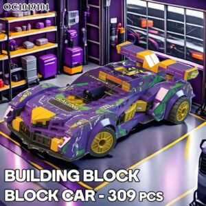Turbo Speed Racer – Creative Building Racing Car Set