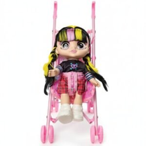 Cute Doll with Stroller Set – Kids Role Play & Pretend Play Toy