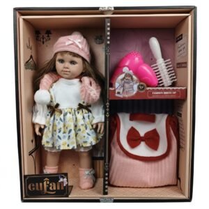Cute Fashion Dress-Up Doll Set – Kids Role Play & Styling Toy
