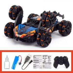 6x Wheel Swing Arm Spray Stunt RC Car – Multi-Directional Drift & Climbing Remote Control Car
