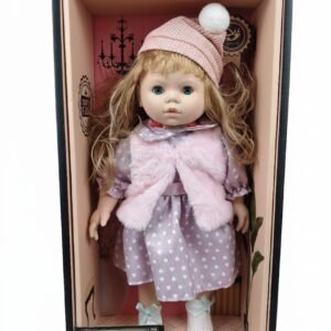 Sweet Winter Princess Doll – Pink Cozy Edition 35 cm