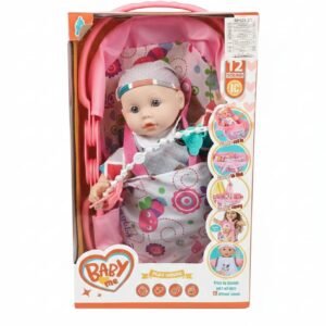 Baby Me Carry & Care Doll – 12 Sounds Interactive Baby Set