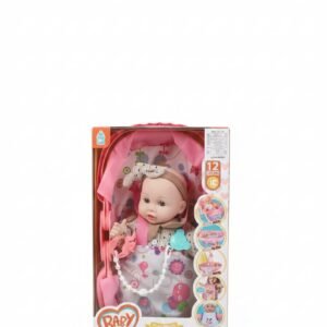 Baby Me Little Mommy Carrier Doll – 12 Sounds Interactive Baby