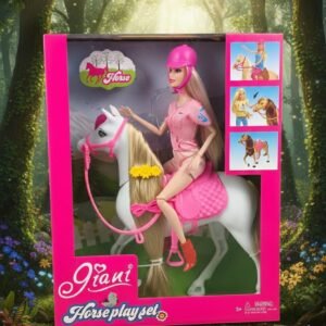 Pink Rider Princess Doll & Horse Playset