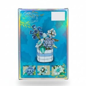 Winter Bloom Crystal Building Flower Set