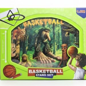 Funny Bunny Adjustable Kids Basketball Stand – Active Play Sports Set