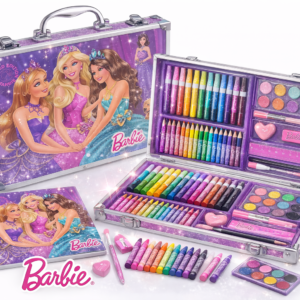 Funny Bunny Barbie Princess Art Case – Kids Drawing & Coloring Set