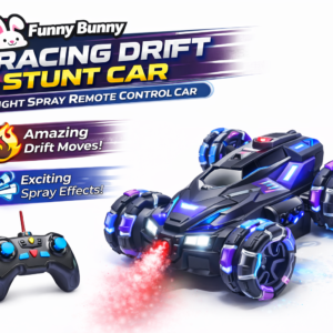 Funny Bunny Racing Drift Stunt Car – Light Spray Remote Control Car