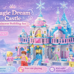 ✨ Magic Dream Castle Princess Building Set
