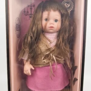 Gufan Baby Doll – Long Hair Girl with Pink Dress