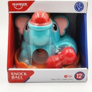 Elephant Knock Ball Hammer Toy for Toddlers – Interactive Early Learning Toy (12+ Months)